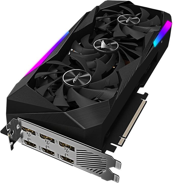 Actual product image Gigabyte Aorus GeForce RTX 3070 Master 8G LHR (8 GB)