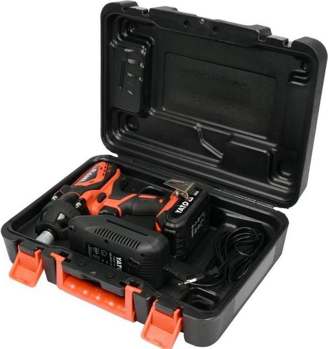 Actual product image Yato impact wrench YT-82804 18V 1/2 300Nm 1x2,0Ah LI-ION (Rechargeable battery operated)