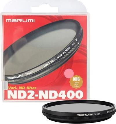 Actual product image Marumi ND2-ND400 Series Variable DHG (77 mm, Neutral density filter, 400 mm)