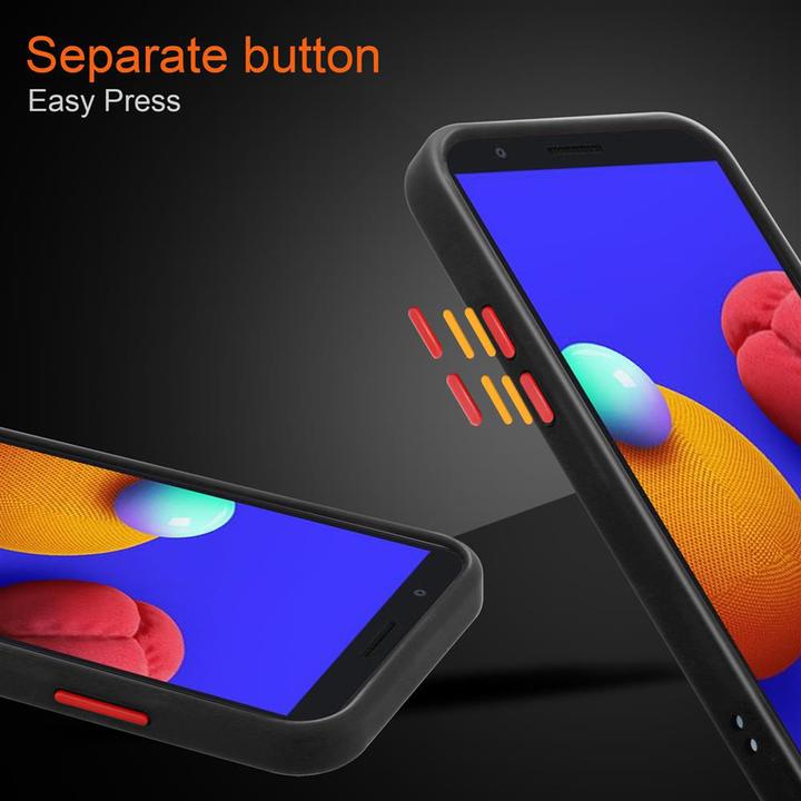 Produktbild Cadorabo Hybrid Matt Cover (Samsung Galaxy A01 Core)