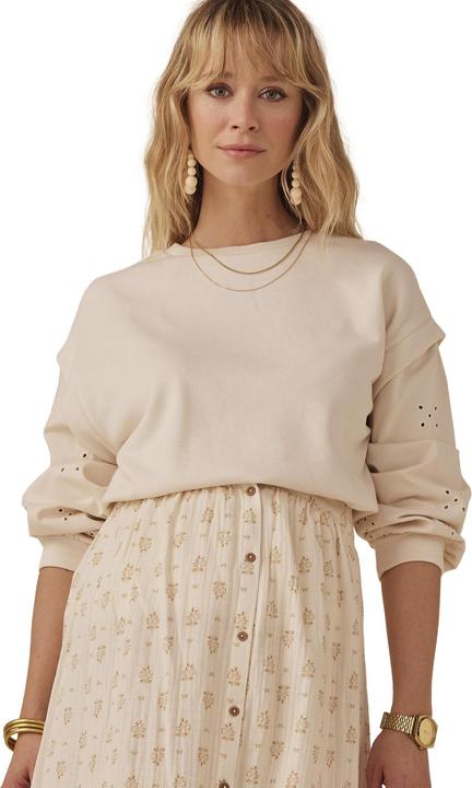 Produktbild Envie de Fraise Umstands-Sweatshirt mit Materialmix (42)