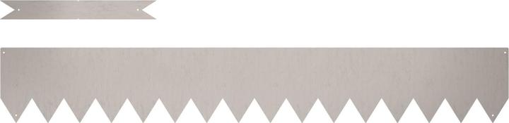 Produktbild VidaXL Rasenverkleidungen 20 Stück 100x0,5x15 cm Wetterbeständiger Stahl (100 cm)