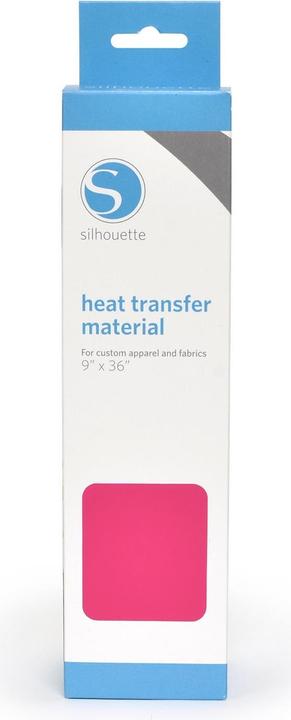 Actual product image Silhouette Flocked iron-on film