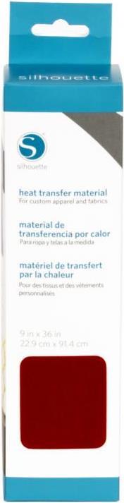 Silhouette film thermocollant floqué