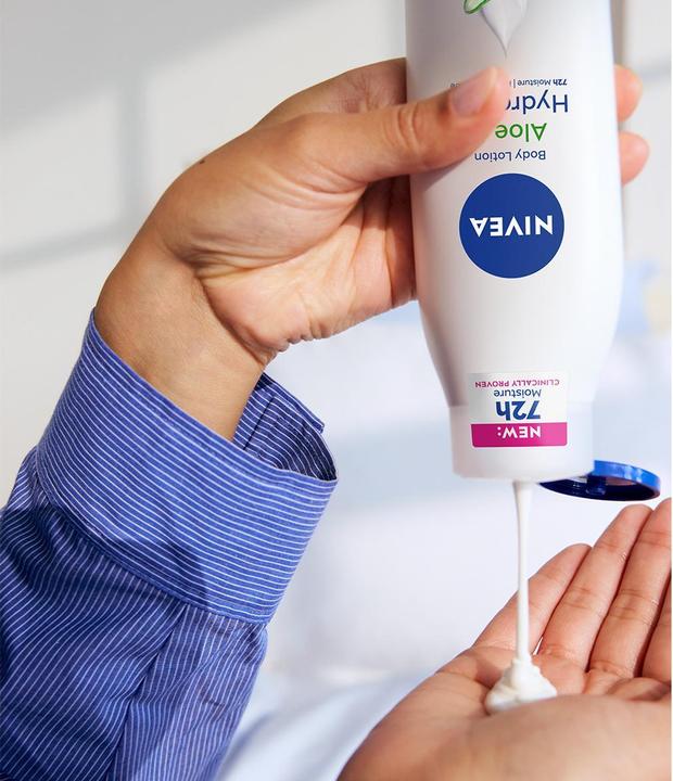 Actual product image NIVEA Aloe Pflege Body Lotion Fl 400ml (Body lotion, 400 ml)