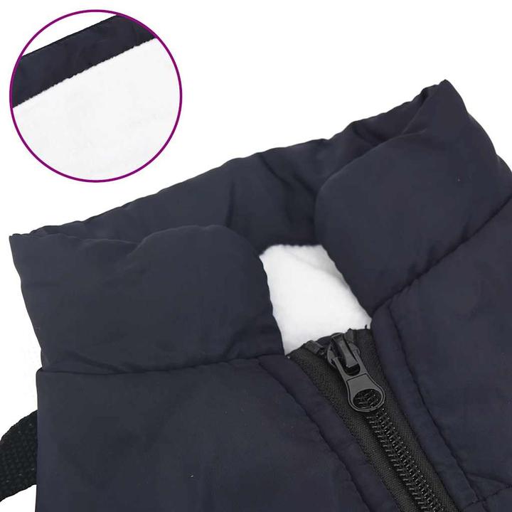 Produktbild VidaXL Hundemantel mit Geschirr Wasserdicht Reflektierend (24, Hundemantel)
