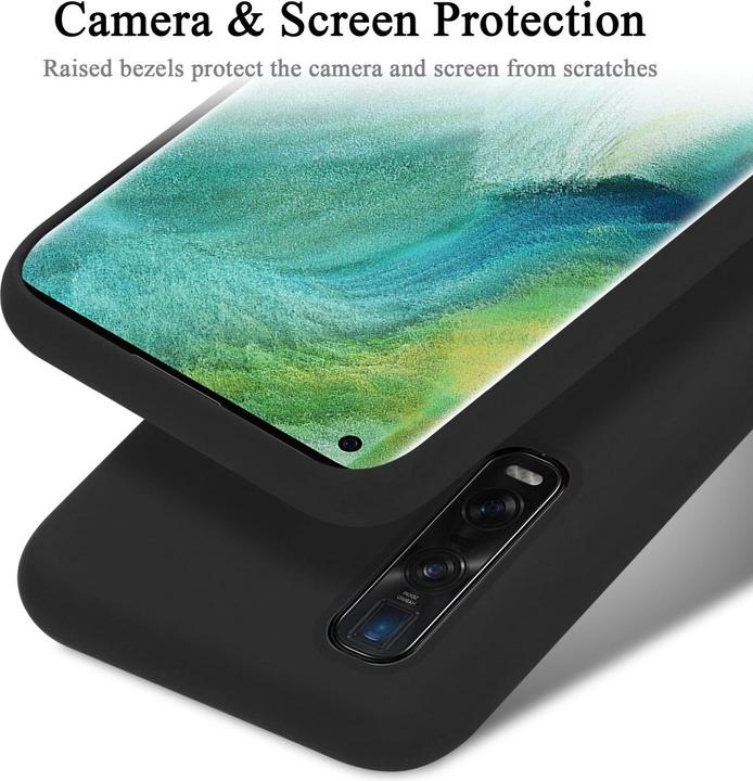 Produktbild Cadorabo TPU Liquid Silicone Case Hülle für Oppo FIND X2 PRO (Oppo Find X2 Pro)