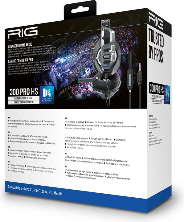 Image du produit Nacon Gaming RIG 300 PRO HS (Filaire)