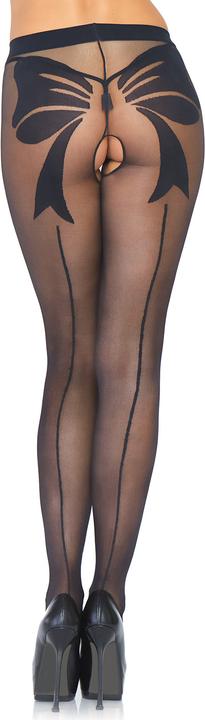 Produktbild Leg Avenue Woven Bow Crotchless (S)