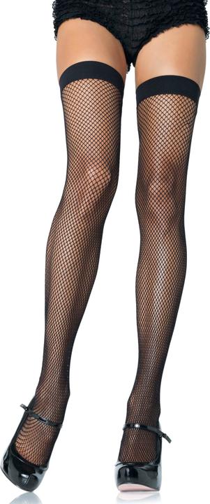 Leg Avenue Cosce a rete di nylon (Taglia unica)