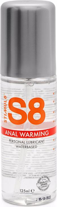 Immagine prodotto Stimul8 S8 WB lubrificante anale riscaldante 125ml (125 ml)
