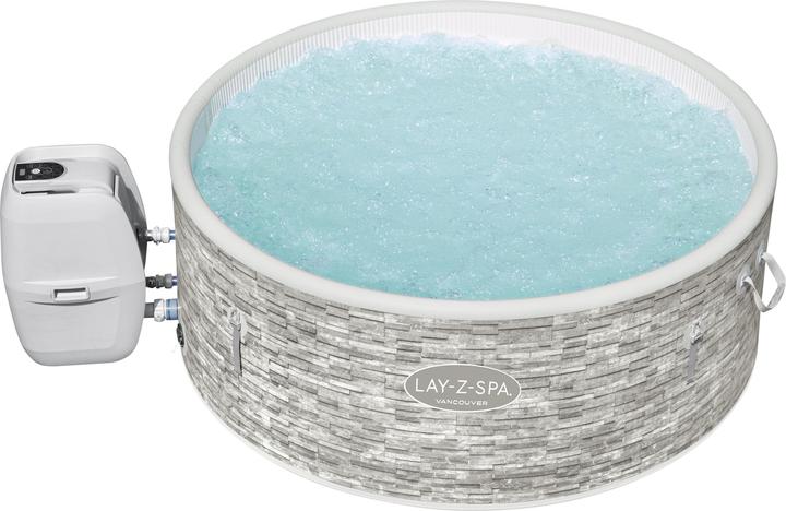 Actual product image Bestway Lay-Z-Spa® Vancouver AirJet Plus Hot Tub 5 Persons - 1.55m x 60cm (5 pers.)