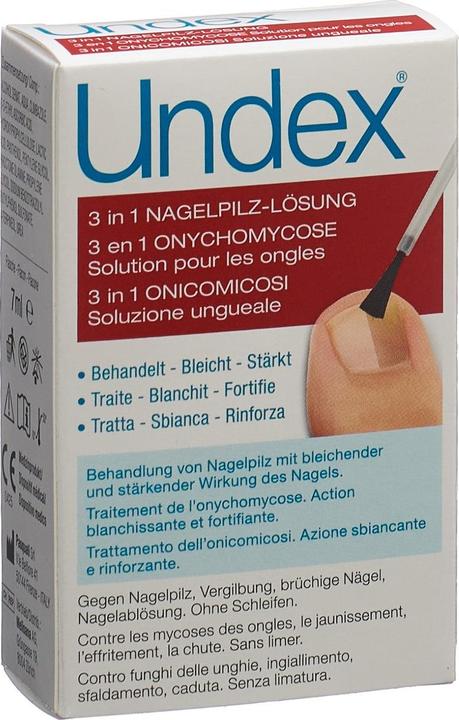 Produktbild Undex 3 in 1 Nagelpilz-Lösung (7 ml)