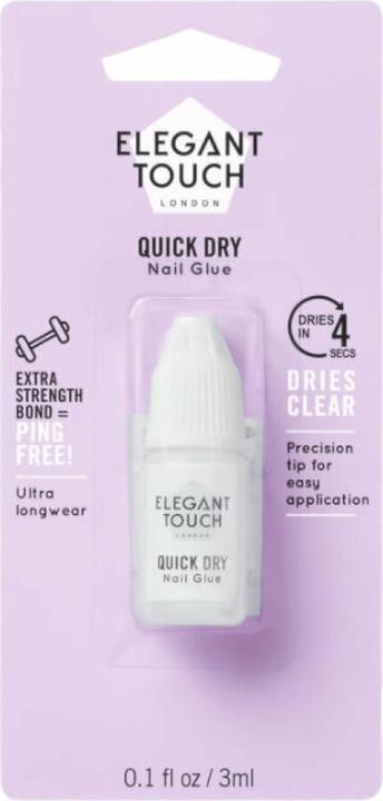 Produktbild Elegant Touch Schnelltrocknender Nagelklebstoff 5 Sekunden