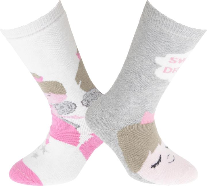 Immagine prodotto Floso Calzini wellington da bambina (2 paia) (Confezione da 2, 28 - 31)