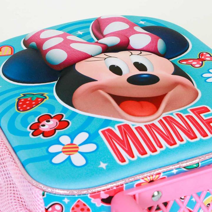 Actual product image Karactermania Small 3D Backpack with Wheels Happiness