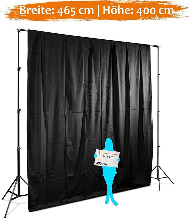 Actual product image Walimex Telescope XXL background system, 1.9-4.65m (465 cm, 400 cm)