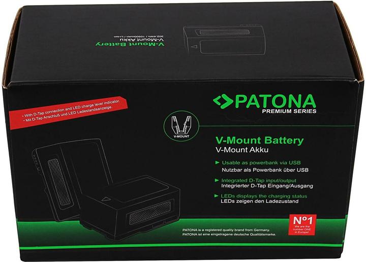 Actual product image Patona Premium battery V-Mount 26V 302Wh (Rechargeable battery)