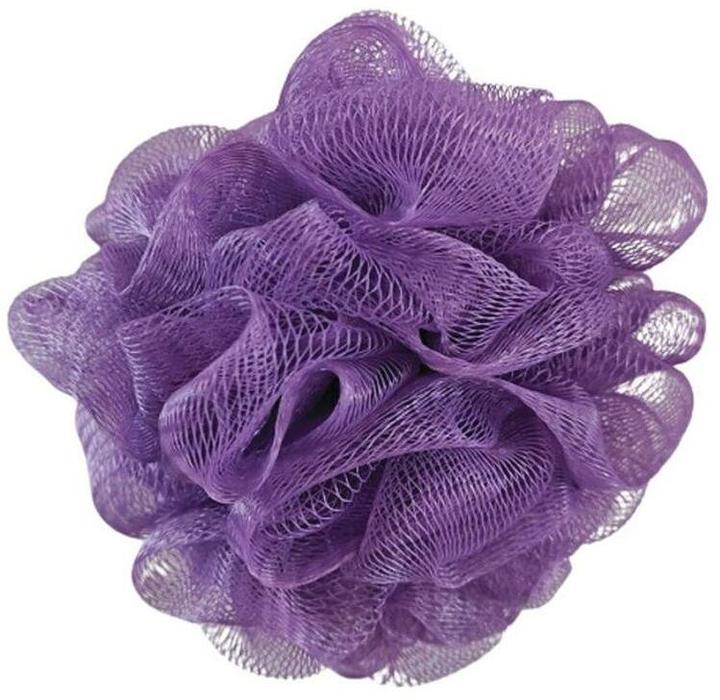Image du produit MSV Éponge de douche 3 pièces, 10 x 10 cm, Violet