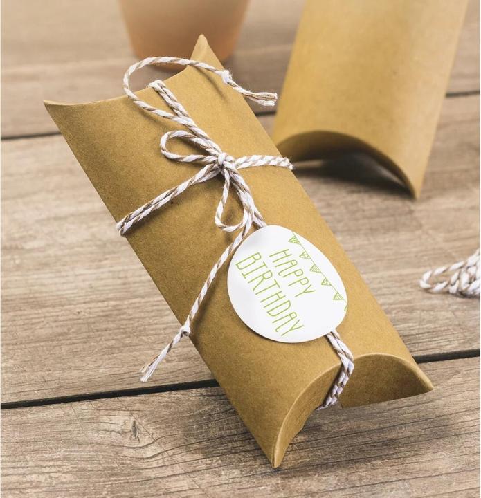 Produktbild Heyda Geschenkschachtel 70 x 105 mm 6 Stück, Nature (Geschenkbox, 6 x)