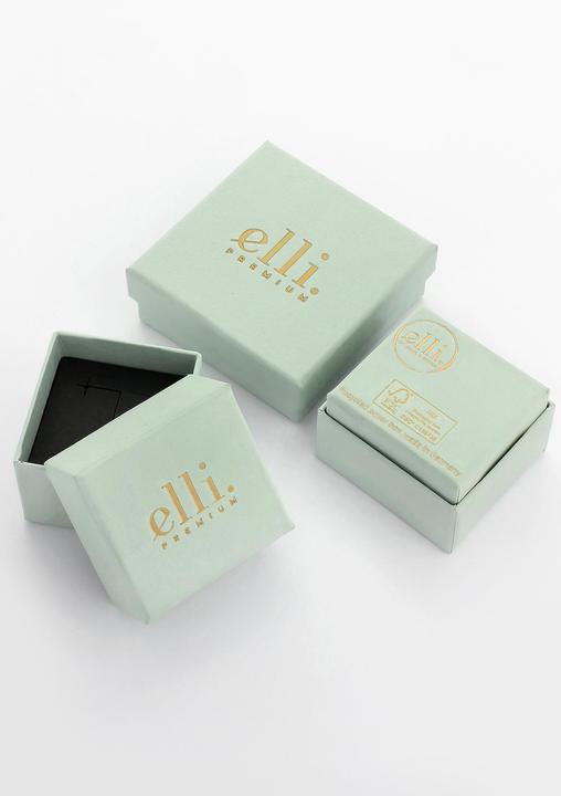 Produktbild Elli PREMIUM Fussschmuck Süsswasserperlen Klassik 925 Silber (Süsswasserzuchtperlen, Plastik, 925 Sterling Silber vergoldet, No stone, 22 cm)