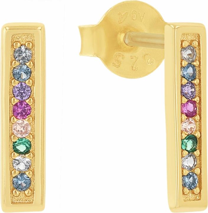Image du produit Amor Boucles d'oreilles pour femmes, argent 925 sterling, zirconium synth. (Argent 925)