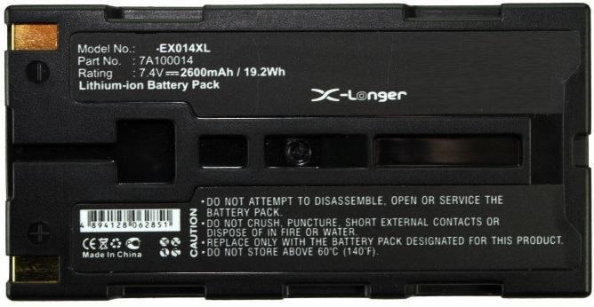 Actual product image CoreParts Battery for Extech Printer