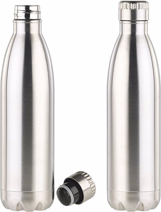 Immagine prodotto Rosenstein & Söhne Set di 2 bottiglie isolate sottovuoto a doppia parete (0.75 l)