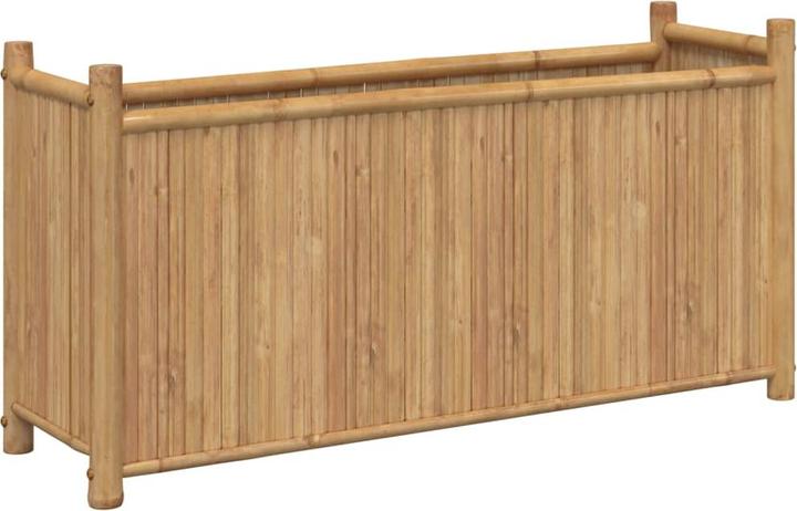 Actual product image VidaXL Planter Raised bed Planter box Vegetable bed Flower box Garden Bamboo
