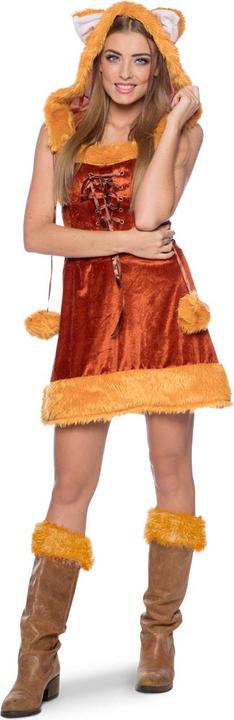 Immagine prodotto Folat Vestito sexy da volpe con cappuccio e coda L-XL (L, XL)
