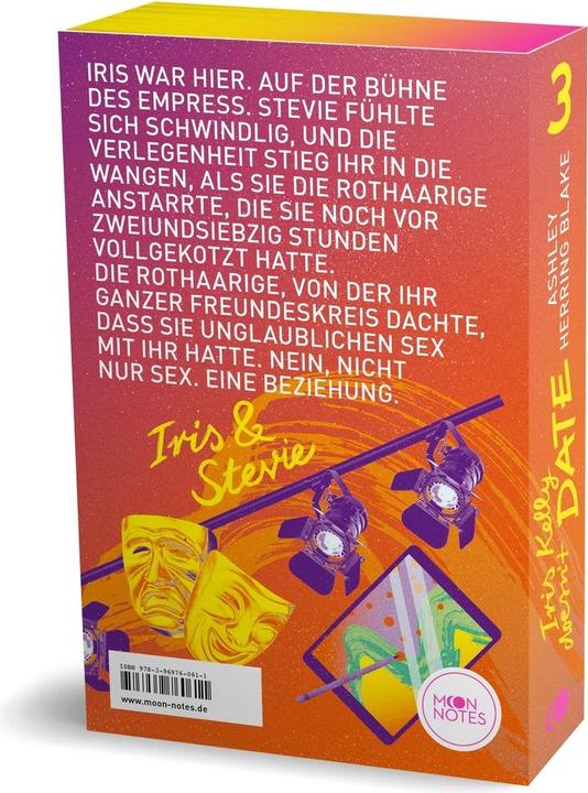 Actual product image Bright Falls 3. Iris Kelly doesn't date (German, Ashley Herring Blake, Heinrich Koop, Franca Fritz, 2024)