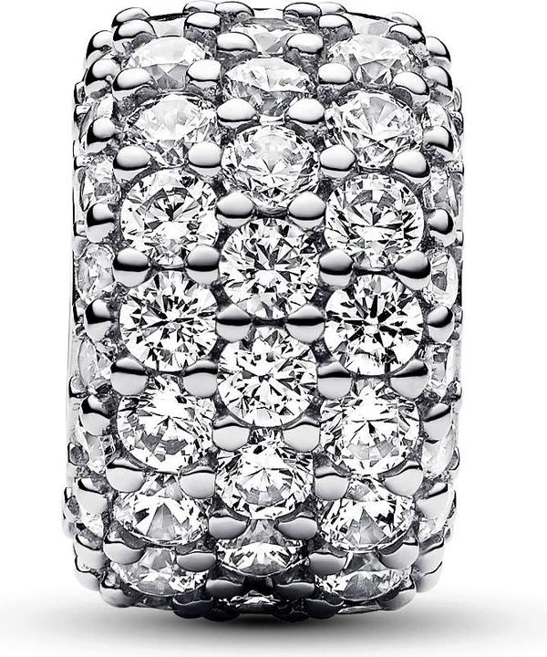 Produktbild Pandora Pavé Dreireihig (925 Sterling Silber)