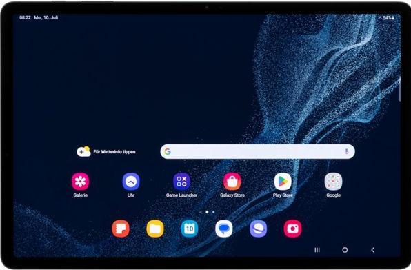 Actual product image Samsung Galaxy Tab S8+ (WLAN only, 12.40", 256 GB, Graphites)