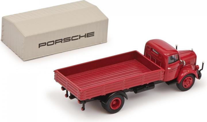 Actual product image Schuco MB L3500 Pr. PORSCHE 1:87