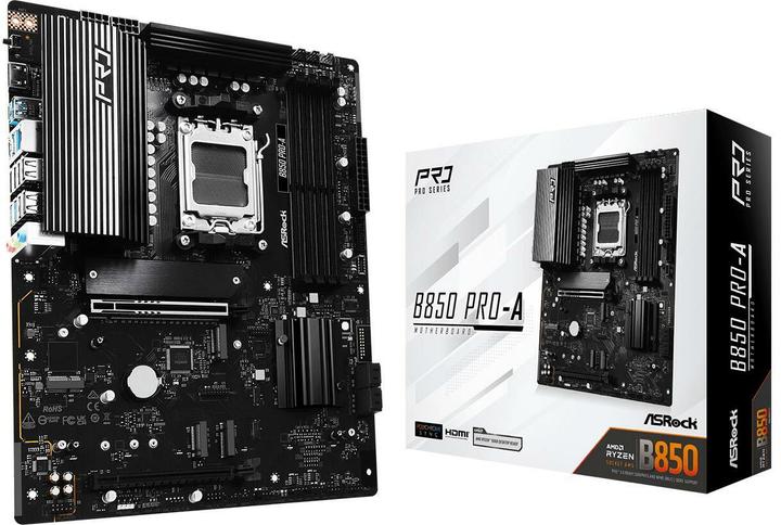 Productafbeelding AsRock B850 Pro-A (AM5, AMD B850, ATX)