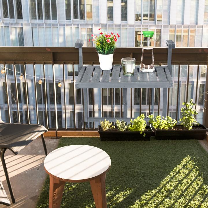 Produktbild Relaxdays Balkon-Hängetisch (70 cm)