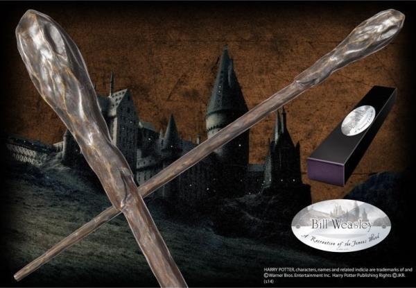Produktbild Noble Collection Harry Potter Zauberstab Bill Weasley (Charakter-Edition)