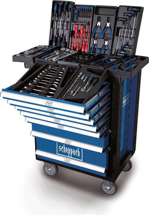 Scheppach TW1000 Chariot d'atelier 263 pcs. (7 x)