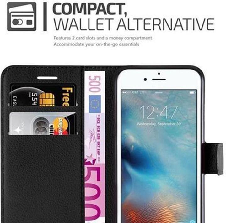 Actual product image Cadorabo Book with stand function cover (Apple iPhone SE (2nd Gen), Apple iPhone 7)