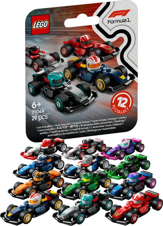 Image du produit LEGO Voitures de course F1 à collectionner (Assortiment) (71049, LEGO DC)