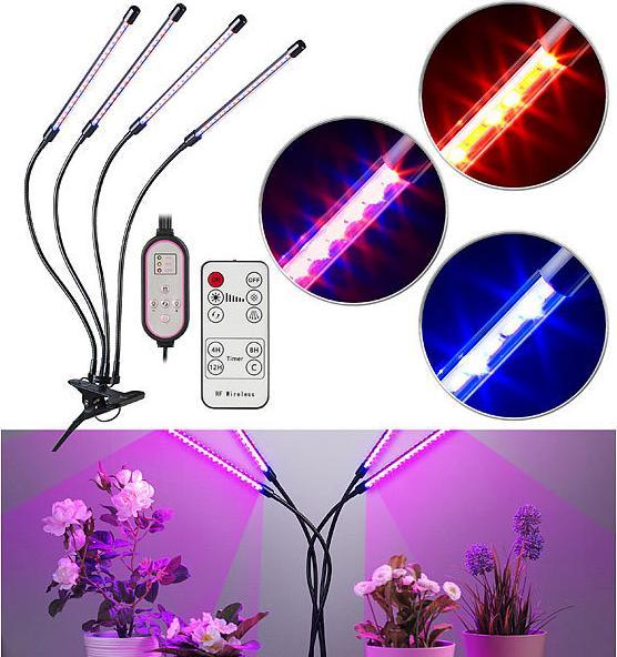 Produktbild Lunartec LED-Pflanzenlampe & Dreibein-Stativ (LED)