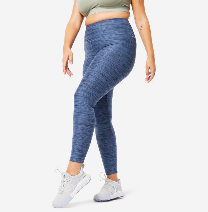 Image du produit Domyos Leggings femme - FTI 100 bleu chiné (M)