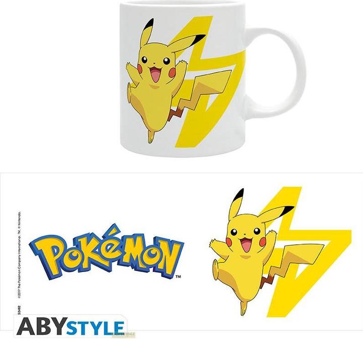Image du produit GB Eye Tazza Pokemon : Logo & Pikachu 320 ml (320 ml, 1 x)