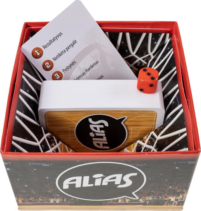 Actual product image Tactic Alias: Krepšinis stalo??aidimas (Lietuvi?? kalba)
