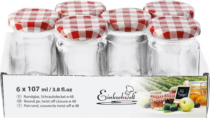Produktbild Einkochwelt Konservengläser (6 Stk., 0.10 l)