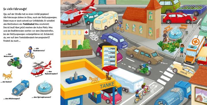Produktbild Mein erstes Geschichten-Bilder-Buch: Unterwegs mit Fahrzeugen (Deutsch)