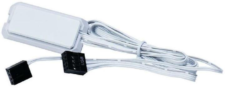 Productafbeelding Lian-Li UNI FAN SL Draadloze LCD-ventilator, ARGB, PWM - 120 mm, wit (120 mm, 1 x)