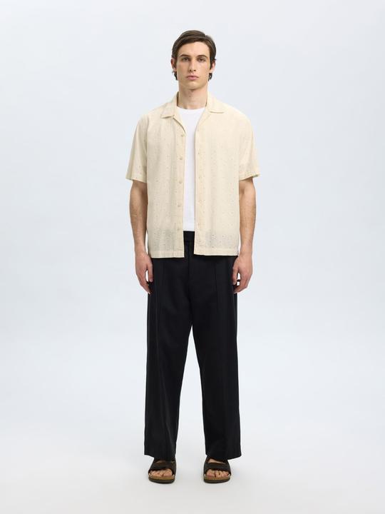 Produktbild Selected Homme Broderie Anglaise Kurzarmhemd (S)
