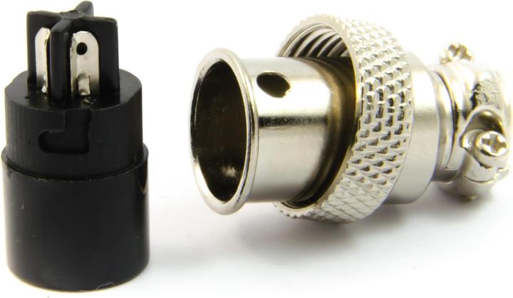 Actual product image Purecrea GX16-4P plug with flush-type plug 16mm