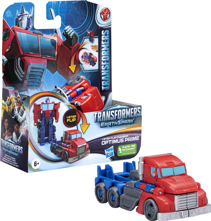 Produktbild Transformers Earthspark 1-Step Flip Changer Optimus Prime